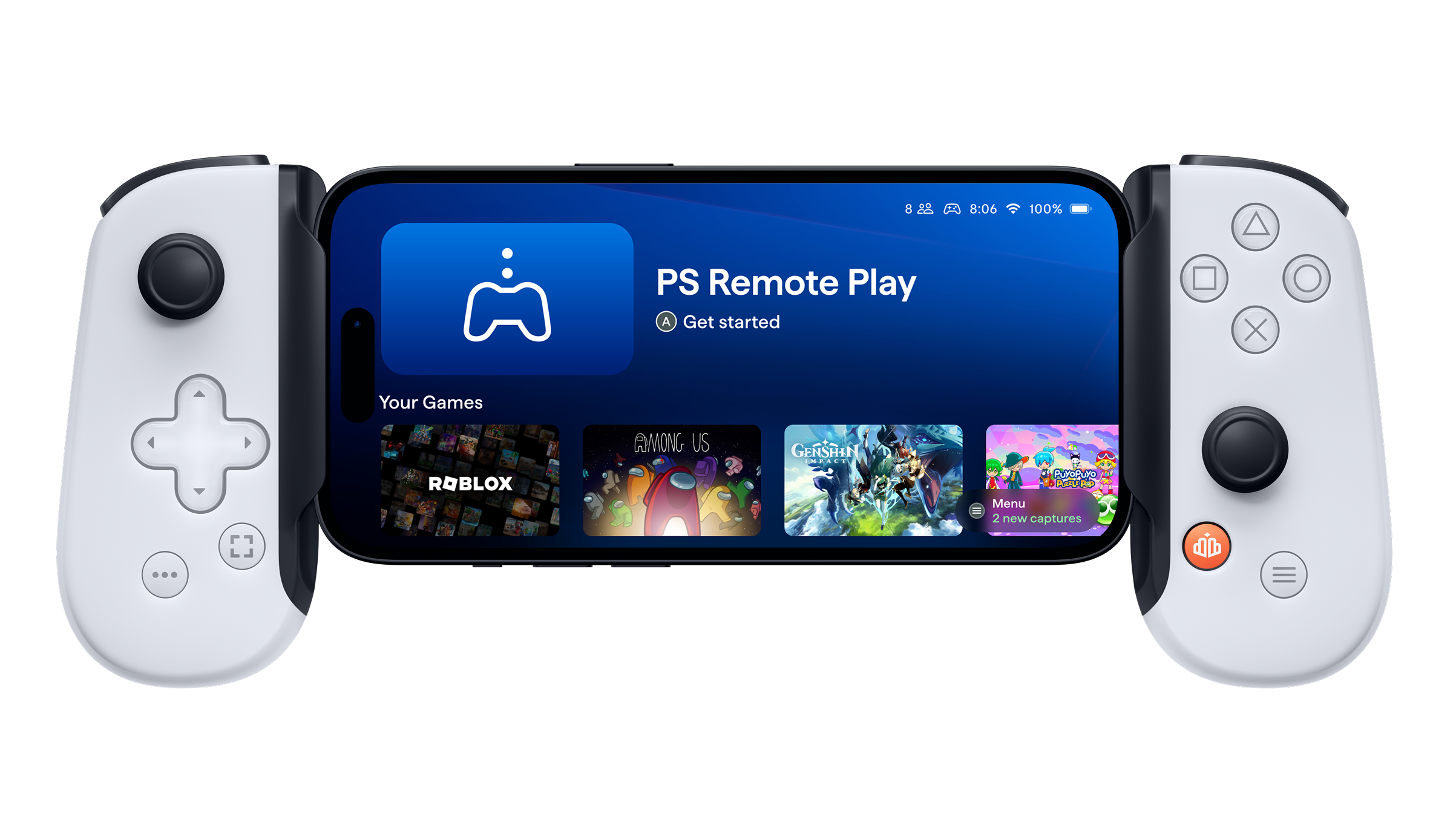 Backbone One - PlayStation®版 iPhone用ゲームコントローラー